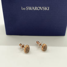 Lade das Bild in den Galerie-Viewer, SWAROVSKI Ohrstecker Tropfen Teardrop Rosevergoldet 5432457