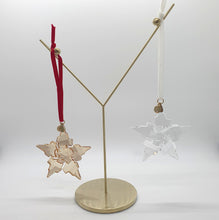 Lade das Bild in den Galerie-Viewer, SWAROVSKI Display für Weihnachtsterne Ornamente Goldfarben 5596539 oV