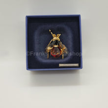 Lade das Bild in den Galerie-Viewer, SWAROVSKI Crystal Paradise Insekten Hummel Alipur Brosche Klein, Vergoldet 250500