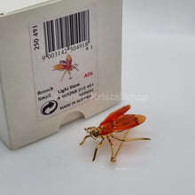 Lade das Bild in den Galerie-Viewer, SWAROVSKI Crystal Paradise Insekten Biene Amaya Brosche Klein, Vergoldet 250491