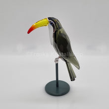 Lade das Bild in den Galerie-Viewer, SWAROVSKI Paradise Bird Tropischer Vogel Belyaka Black Diamond 275579