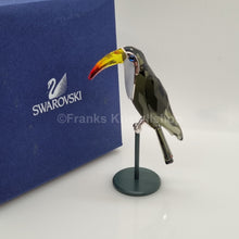 Lade das Bild in den Galerie-Viewer, SWAROVSKI Paradise Bird Tropischer Vogel Belyaka Black Diamond 275579