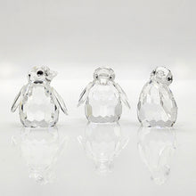 Lade das Bild in den Galerie-Viewer, SWAROVSKI Baby Pinguine 3er Set 209588