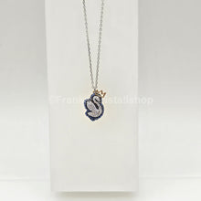 Lade das Bild in den Galerie-Viewer, SWAROVSKI Pop Swan Halskette Schwan, Blau, Rhodiniert 5649199