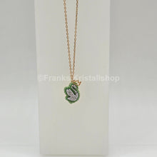 Lade das Bild in den Galerie-Viewer, SWAROVSKI Pop Swan Halskette Schwan, Grün, Goldlegierungsschicht 5649198