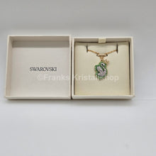 Lade das Bild in den Galerie-Viewer, SWAROVSKI Pop Swan Halskette Schwan, Grün, Goldlegierungsschicht 5649198