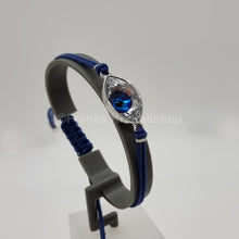 Lade das Bild in den Galerie-Viewer, SWAROVSKI Power Evil Eye Armband Auge Blau Größe M 5506865 oU