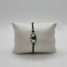 Lade das Bild in den Galerie-Viewer, SWAROVSKI Power Evil Eye Armband Auge Grün Größe M 5508535