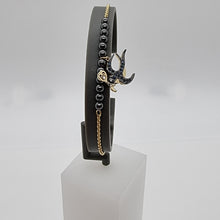 Lade das Bild in den Galerie-Viewer, Swarovski Remix Armband Tarot 1 Gr. M Schwalbe Vergoldet 5515998