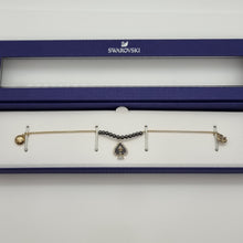 Lade das Bild in den Galerie-Viewer, Swarovski Remix Armband Tarot 2 Gr. L Pik Dark Multi Vergoldet 5511104