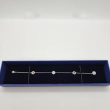 Lade das Bild in den Galerie-Viewer, SWAROVSKI Remix Hexagon Armband Weiß, Rosévergoldet 5412828