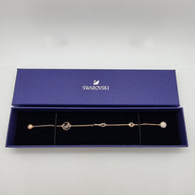 Lade das Bild in den Galerie-Viewer, SWAROVSKI Remix Infinity Armband Größe M Rosévergoldet 5365734 oU