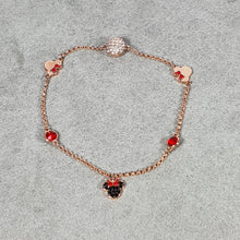 Lade das Bild in den Galerie-Viewer, SWAROVSKI DISNEY Minnie Maus Remix Armband Größe M 5462365 oU