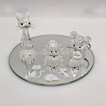 Lade das Bild in den Galerie-Viewer, SWAROVSKI Replika Starter Set Katze Igel Maus 187512