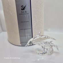 Lade das Bild in den Galerie-Viewer, SWAROVSKI SCS Jahresfigur 1990 Die Delfine 153850