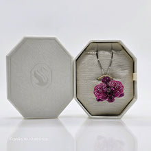 Lade das Bild in den Galerie-Viewer, SWAROVSKI SCS Idyllia Halskette Blume, Rosa, Rhodiniert 5680910