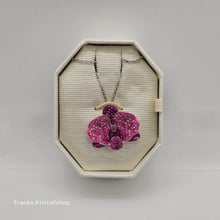 Lade das Bild in den Galerie-Viewer, SWAROVSKI SCS Idyllia Halskette Blume, Rosa, Rhodiniert 5680910