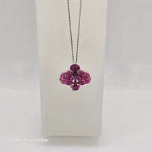 Lade das Bild in den Galerie-Viewer, SWAROVSKI SCS Idyllia Halskette Blume, Rosa, Rhodiniert 5680910