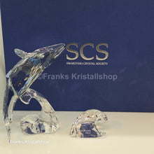 Lade das Bild in den Galerie-Viewer, SWAROVSKI SCS Jahresfigur 2012 Wal Paikea 1095228 oU