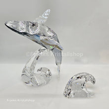 Lade das Bild in den Galerie-Viewer, SWAROVSKI SCS Jahresfigur 2012 Wal Paikea 1095228 oU