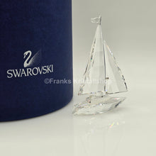 Lade das Bild in den Galerie-Viewer, SWAROVSKI Segelboot komplett mit Fahne 183269