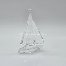 Lade das Bild in den Galerie-Viewer, SWAROVSKI Segelboot komplett mit Fahne 183269