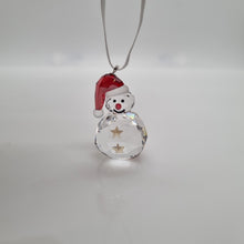 Lade das Bild in den Galerie-Viewer, SWAROVSKI Schaukelnder Schneemann Ornament 5189475