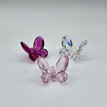 Lade das Bild in den Galerie-Viewer, SWAROVSKI Schmetterlinge 3er Set Klein Rot 955428