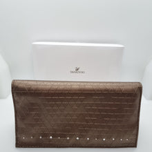 Lade das Bild in den Galerie-Viewer, SWAROVSKI Schmucktasche Bronze mit Kristallen Clutch 5193032