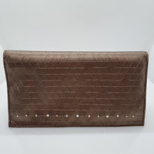 Lade das Bild in den Galerie-Viewer, SWAROVSKI Schmucktasche Bronze mit Kristallen Clutch 5193032
