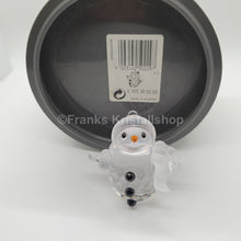 Lade das Bild in den Galerie-Viewer, SWAROVSKI Schneemann mit Schneekristallen 250229