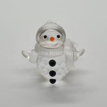 Lade das Bild in den Galerie-Viewer, SWAROVSKI Schneemann mit Schneekristallen 250229