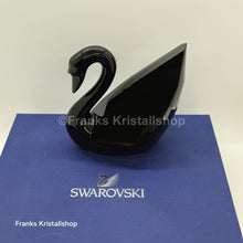 Lade das Bild in den Galerie-Viewer, SWAROVSKI Soulmates Schwan Jet Schwarz 1098643 oU