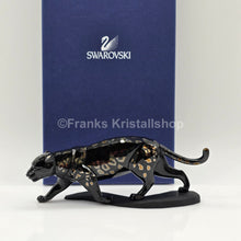 Lade das Bild in den Galerie-Viewer, SWAROVSKI Schwarzer Jaguar 5048145 oU