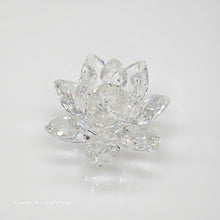 Lade das Bild in den Galerie-Viewer, SWAROVSKI Seerose Kerzenhalter Klein 011867