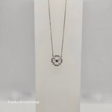 Lade das Bild in den Galerie-Viewer, SWAROVSKI Sparkling Dance Flower Halskette Weiß, Rhodiniert 5392759