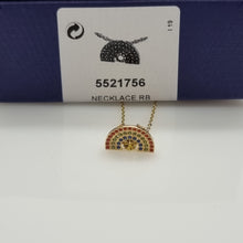 Lade das Bild in den Galerie-Viewer, SWAROVSKI Sparkling Dance Rainbow Halskette, Goldlegierungsschicht 5521756