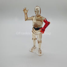 Lade das Bild in den Galerie-Viewer, SWAROVSKI STAR WARS C-3PO 1. Version mit rotem Arm 5290214