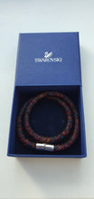 Lade das Bild in den Galerie-Viewer, SWAROVSKI Stardust Armband Double Größe M Dark Multi 5152144 oU