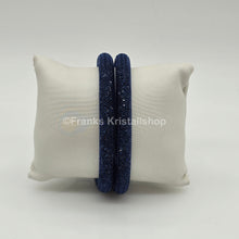 Lade das Bild in den Galerie-Viewer, SWAROVSKI Stardust Armband Double Größe M Blau Dark Blue 5102549 oU