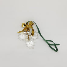 Lade das Bild in den Galerie-Viewer, SWAROVSKI Christmas Memories Stechpalmenzweig Ornament 203080