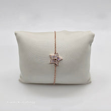 Lade das Bild in den Galerie-Viewer, SWAROVSKI Stella Armband Stern Weiß, Roségold-Legierungsschicht 5648985