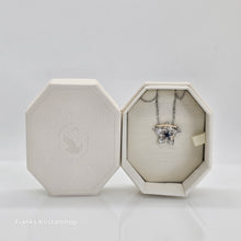 Lade das Bild in den Galerie-Viewer, SWAROVSKI Stella Halskette Stern, Blau, Rhodiniert 5639186