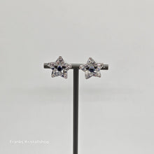 Lade das Bild in den Galerie-Viewer, SWAROVSKI Stella Ohrstecker Stern Blau, Rhodiniert 5649000
