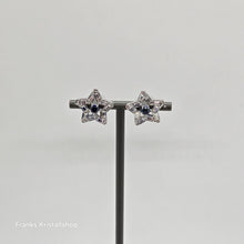 Lade das Bild in den Galerie-Viewer, SWAROVSKI Stella Ohrstecker Stern Blau, Rhodiniert 5639188