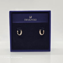 Lade das Bild in den Galerie-Viewer, SWAROVSKI Stone Kreolen Weiß, Roségold-Legierungsschicht 5446008