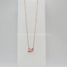 Lade das Bild in den Galerie-Viewer, SWAROVSKI Swan Halskette Schwan Kette, Rosa, Roségold-Legierungsschicht 5469989