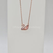 Lade das Bild in den Galerie-Viewer, SWAROVSKI Swan Halskette Schwan Kette, Rosa, Roségold-Legierungsschicht 5469989
