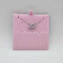 Lade das Bild in den Galerie-Viewer, SWAROVSKI Swan Halskette Schwan Kette, Weiß, Rhodiniert 5514421