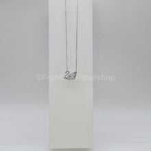 Lade das Bild in den Galerie-Viewer, SWAROVSKI Swan Halskette Schwan Kette, Weiß, Rhodiniert 5514421